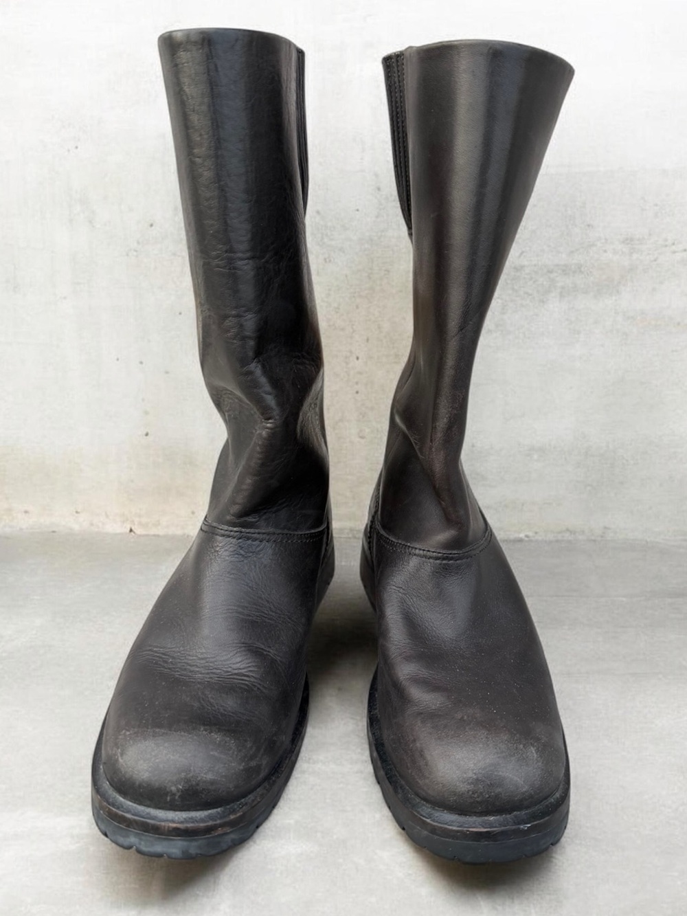 Vintage Women’s Timberland Vibram Gumlite Leather Boots 8.5 Black